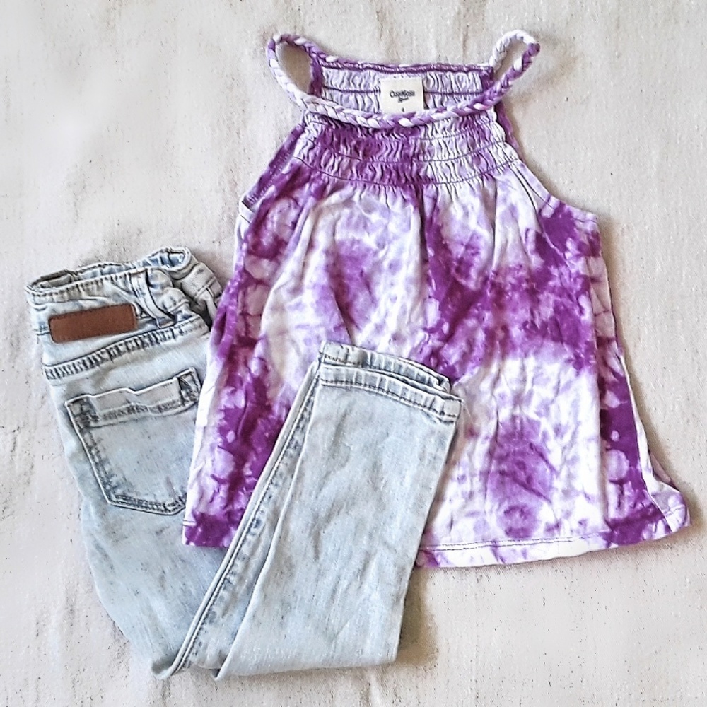 Tank + Denim Outfit